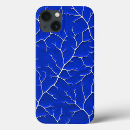 13 Funda para iPhone con rama de árbol Klein Blue