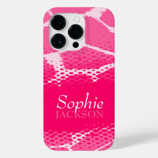 Funda Para iPhone 14 Pro De Case-Mate Funda para iPhone de animal gráfico rosa