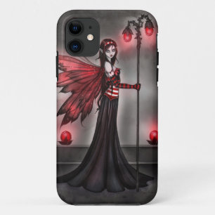 11 Funda para iPhone de Arte Fantástico de Hadas Rubí