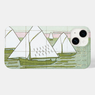 Funda Para iPhone 14 De Case-Mate Funda para iPhone de baldosas falsas de veleros pa