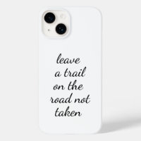 Funda para iPhone de Camino No Tomado