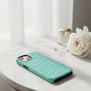 Funda Para iPhone 14 De Case-Mate Funda para iPhone de collares elegantes de turques