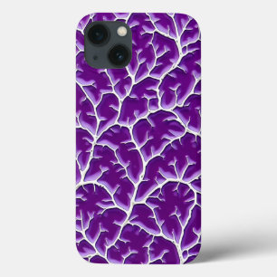 13 Funda para iPhone de color púrpura brillante con e