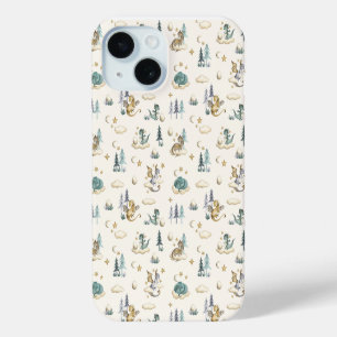 15 Funda para iPhone de Dragones - Dragón Teal y Dora