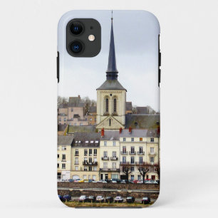 11 Funda para iPhone de escena del banco del río Saum