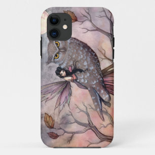 Funda para iPhone de Hada de la Amistad y Búho