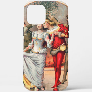 Funda para iPhone de la tarjeta de Navidad de Pran
