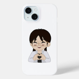 15 Funda para iPhone de Manos de Corazón Chibi Adorab