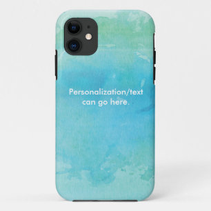 11 Funda para iPhone de mar océano playa acuarela