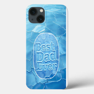 13 Funda para iPhone de Mejor Papá del Mundo Lago Con