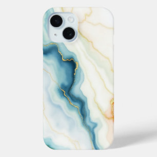 15 Funda para iPhone de metal cepillado y granito