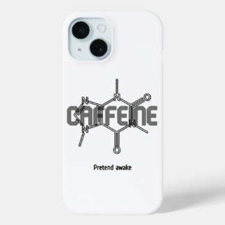 15 Funda para iPhone de Molécula de Cafeína