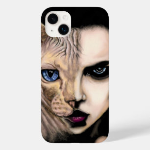 Funda Para iPhone 14 Plus De Case-Mate Funda para iPhone de Mujer Gato