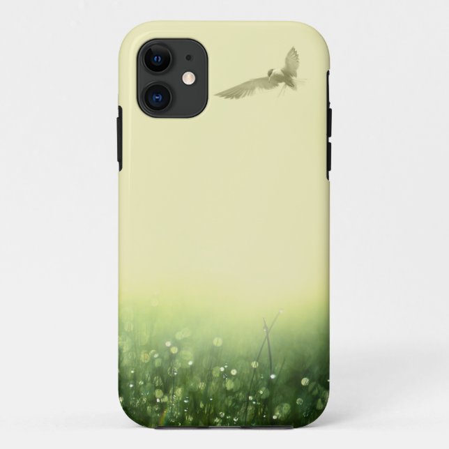 Funda De Case-Mate Para iPhone funda para iphone de pájaro de la mañana (Reverso)