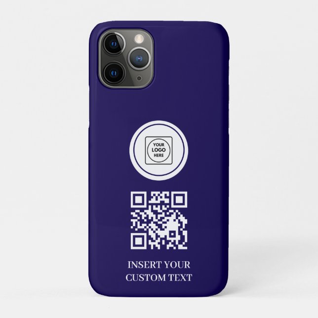 Funda De Case-Mate Para iPhone Funda para iPhone de promoción empresarial con cód (Reverso)