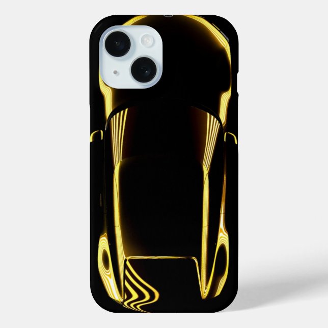 Funda De Case-Mate Para iPhone Funda para iPhone de Sports Car 15 (Reverso )