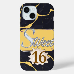 15 Funda para iPhone de tipografía moderna y negrita 