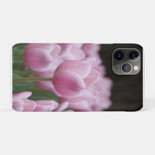 11 Pro Funda para iPhone de tulipán rosa