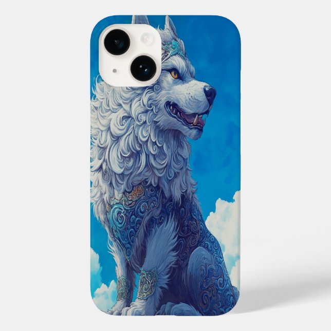 Funda De Case-Mate Para iPhone Funda para iPhone del Espíritu Guardián 🕉️ (Reverso )