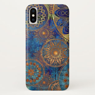 X Funda para iPhone - Dorado