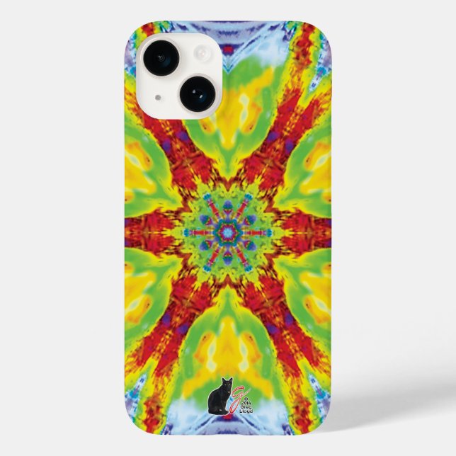 Funda De Case-Mate Para iPhone Funda para iPhone Dragoneye Kaleidoscope (Reverso )