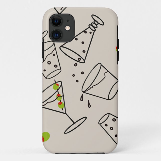 Funda De Case-Mate Para iPhone Funda para iPhone Drinks (Reverso)