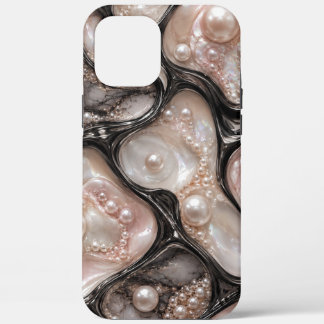 funda para iphone estilo perla negra