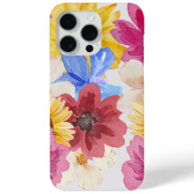 Funda para iPhone Floral multicolor 15 Pro