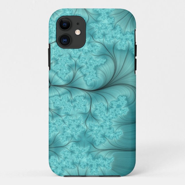 Funda De Case-Mate Para iPhone funda para iphone fractal de algodón de azúcar (Reverso)