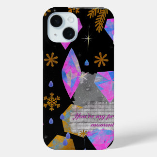 15 Funda para iPhone Golden Diamond Night