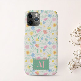 11 Pro Funda para iPhone / iPad con flores silvestres y i