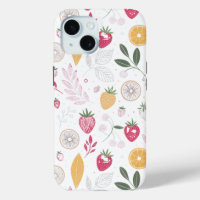 “Funda para iPhone / iPad con patrón floral y frut