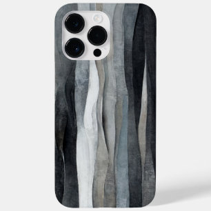 Funda Para iPhone 14 Pro Max De Case-Mate Funda para iPhone / iPad de arte de ondas grises a