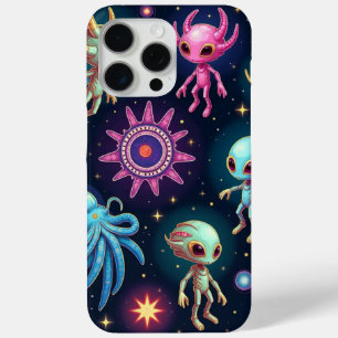 iPhone 15 Pro Max Funda para iPhone/iPad de Criaturas Alienígenas de