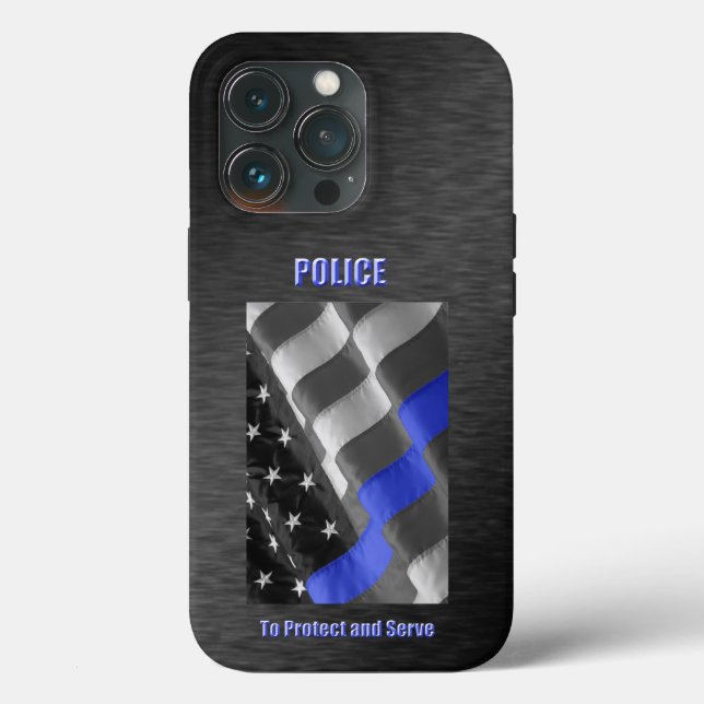Funda De Case-Mate Para iPhone Funda para iPhone / iPad de la policía (Reverso )