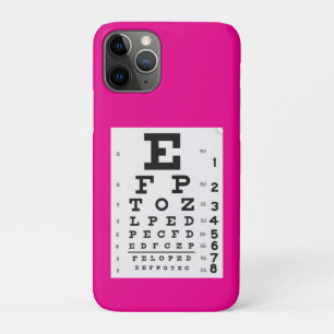 11 Pro Funda para iPhone / iPad de la Tabla de Snellings 