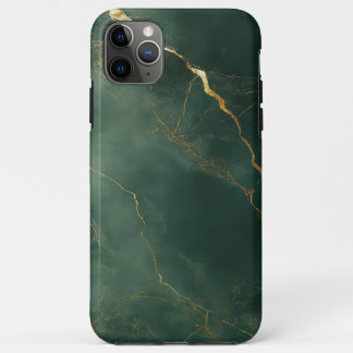 11 Pro Max Funda para iPhone / iPad de mármol azul elegante