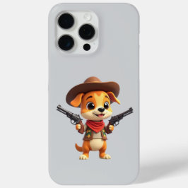 iPhone 15 Pro Max Funda para iPhone/iPad de vaquero perrito