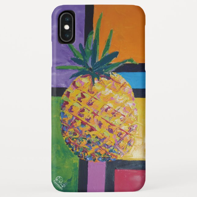 Funda De Case-Mate Para iPhone Funda para iPhone / iPad, Imagen Obra: Piña, serie (Reverso)