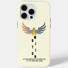 15 Pro Max Funda para iPhone / iPad minimalista motivacional
