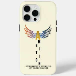 15 Pro Max Funda para iPhone / iPad minimalista motivacional