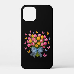 Funda para iPhone / iPad Tulipanes y Mariposas