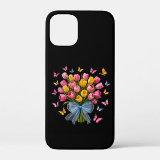 Funda para iPhone / iPad Tulipanes y Mariposas