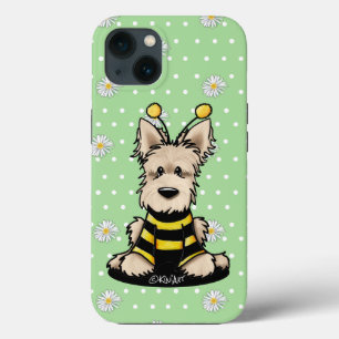 13 Funda para iPhone KiniArt Wheaten Scottish Bee