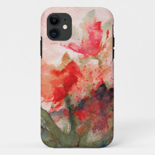 11 funda para iphone "mariposas rosas"