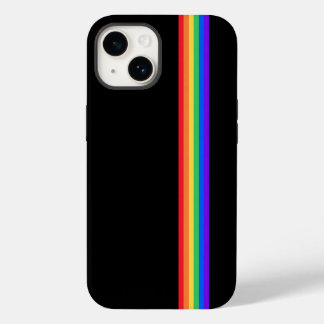 Funda Para iPhone 14 De Case-Mate Funda para iPhone minimalista de orgullo de arcoír