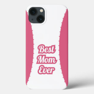 13 Funda para iPhone moderna rosa Mejor Mamá del Mund