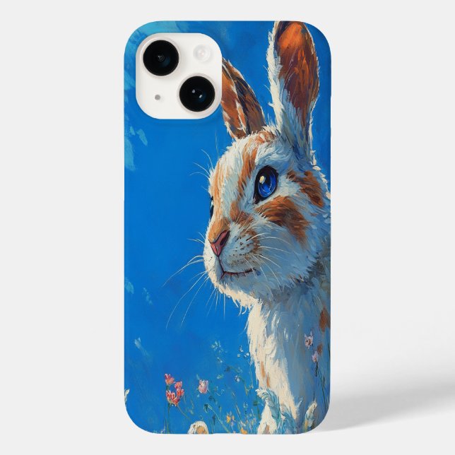 Funda De Case-Mate Para iPhone Funda para iPhone Moonbloom 🐇 (Reverso )
