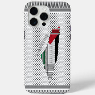 15 Pro Max Funda para Iphone Palestina - Funda de Bufanda Pal