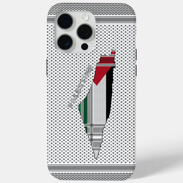Funda De Case-Mate Para iPhone Funda para Iphone Palestina - Funda de Bufanda Pal (Reverso )